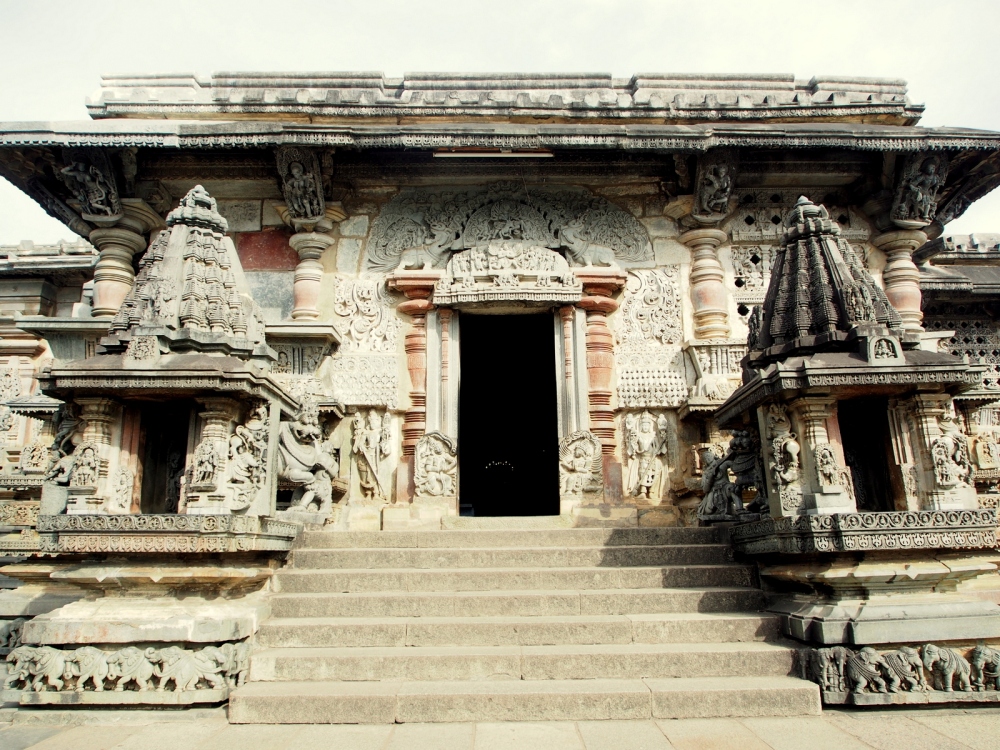 Entrance to the temple